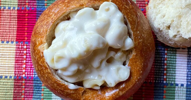 Panera Mac and Cheese Bread Bowl