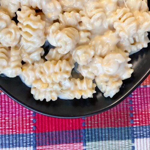 Red Leicester and Cheddar mac and cheese