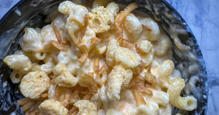 Cheddar with whiskey and Colby mac and cheese recipe