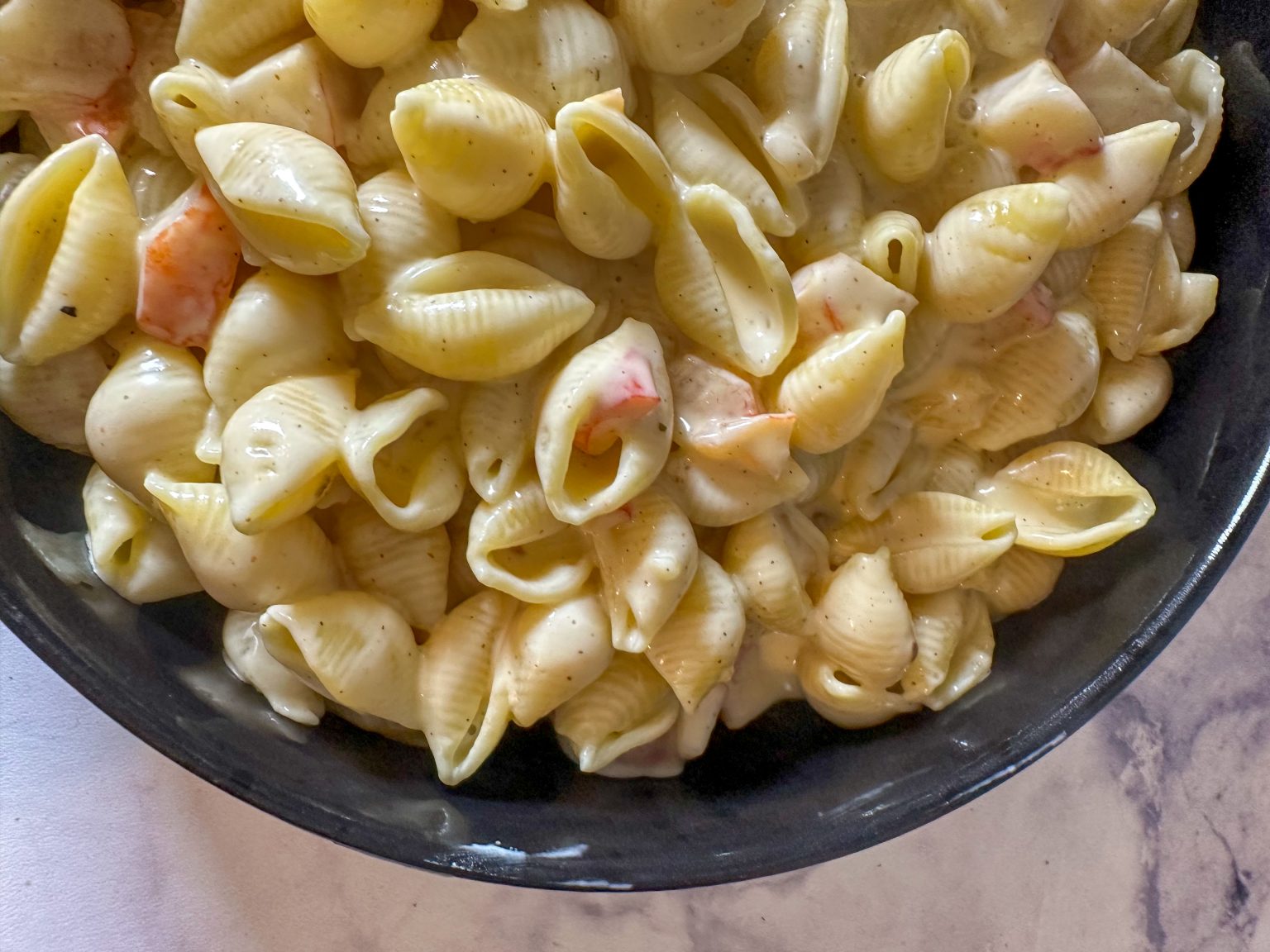 Three Cheese Crab Mac and Cheese - Mac and Cheese Club